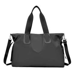 Reisetasche Frauen Reisetasche Große Kapazität Tragetaschen for Frauen Schulter Tasche Multi-Funktion Casual Handtasche Umhängetaschen Reisetaschen (Color : Gray) von JMORCO