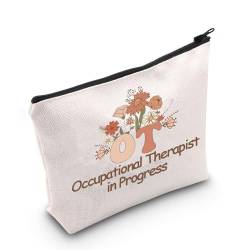 JNIAP Ergotherapie Geschenk Ergotherapeut in Bearbeitung Kosmetiktasche OT Lebensgeschenk, OT in Progress Tasche von JNIAP