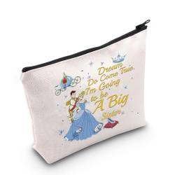 JNIAP Kosmetiktasche "Princess Dream Do Come True", Dream Do Come True Tasche von JNIAP