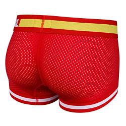 JOCKMAIL Herren Boxers Super gemütlich Herren Boxershorts Pouch Unterwäsche Boxershorts Baumwolle Männer Boxershorts von JOCKMAIL