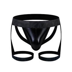 JOCKMAIL Herren Jockstrap Unterwäsche mit Big Pouch Leggings Athletic Supporter Jockstrap Herren Sportunterwäsche von JOCKMAIL