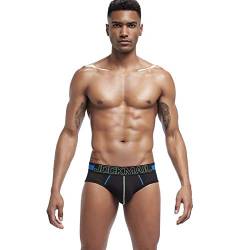 JOCKMAIL Herren Unterwäsche Slip Mode Herren Slip Unterwäsche Baumwolle Komfortabel Herren Slip Unterwäsche von JOCKMAIL