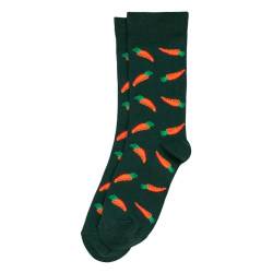 JOE COOL Socken für Herren, Karotte, aus Baumwolle und Polyester, dunkelgrün, Small/Medium von JOE COOL