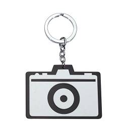 Joe Cool Schlüsselanhänger schwarz und weiß Kamera Made mit Acryl von JOE COOL