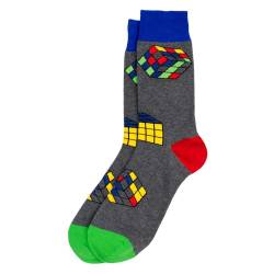 Joe Cool Socken für Herren, Rubix Cube, aus Baumwolle und Elastan von JOE COOL