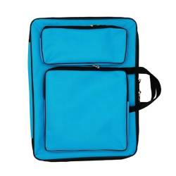 JOEBO Wasserfeste Kunst Portfolio Tragetasche Student Kunst Arbeit Portfolio Tote Zeichenbrett Tasche Malerei Skizze Pad Tasche Kunst Portfolio Tragetasche/690, himmelblau von JOEBO