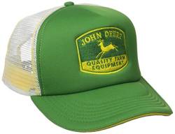 JOHN DEERE Herren Qualitätsausrüstung Schaumstoff Equipment/Camionero Espuma Equipo De Calidad Trucker الورر ا اال ال Baseballkappe, Grün, Einheitsgröße von JOHN DEERE