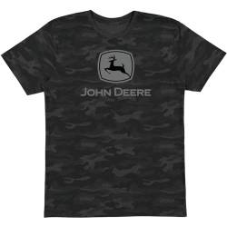 John Deere Camo T-Shirt Schwarz Camouflage (3XL) von JOHN DEERE