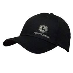 John Deere Herren 13080428bk Cap, schwarz, Einheitsgröße von JOHN DEERE