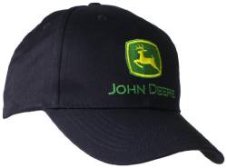 John Deere Herren Basecap Schwarz mit grünem Logo von JOHN DEERE