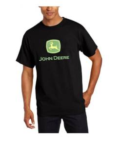 John Deere Herren Trademark Logo Core Kurzarm Tee von JOHN DEERE