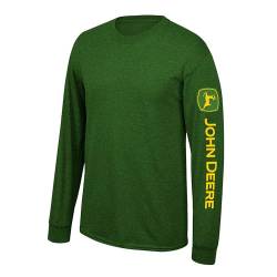 John Deere Men’s Green Long Sleeve Trademark T-Shirt (Medium) von JOHN DEERE