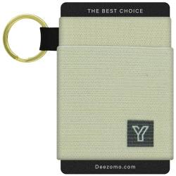 JOJHDR Kreditkartenhalter, schlanke, minimalistische, elastische Brieftasche für Tasche, Tischkarte, modisch und mehrere Muster, A-4 von JOJHDR