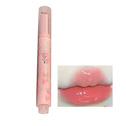 JOKBEN Jelly Lipstick, Florette Jelly Lipstick Heart Shape, Long Lasting Moisture Rich Lip Balm, Plumping Water Gloss Lip Gloss Moisturizing Sweet Lip Glaze (04#) von JOKBEN