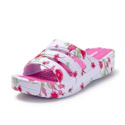 JOMIX Damen Sandalen Sommer Bequeme Leichte Sommer Slipper Schuhe Für Innen und Outdoor (Rose, 41 EU,SD9309) von JOMIX