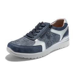 JOMIX Damenschuhe für den Sommer, elegant, lässig, atmungsaktiv, blau, 40 EU von JOMIX