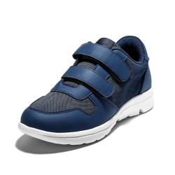 JOMIX Turnschuhe Sportschuhe Herren Laufschuhe mit Dämpfung Sneakers Straßenlaufschuhe Fashion Fitness Schuhe Atmungsaktiv (Blau, 42 EU, SU9501) von JOMIX