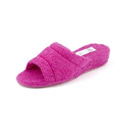 JOMIX Weiche Keilabsatz Hausschuhe Damen Offen Sommer Warm Pantoffeln Slippers Men Pantoffeln Damen Sandalen (Rose 41 EU, ITD1576) von JOMIX