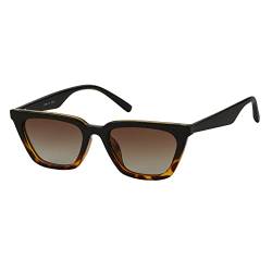 JOOX Sonnenbrille Derren Polarisiert Cateye, Retro Katzenaugen Sunglasses UV400 Schutz, Kleine Vintage Rahmen für Outdoor von JOOX