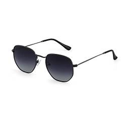 JOOX Vintage Hexagonal Polarisierte Sonnenbrille für Damen Herren, Mode Kleiner Metallrahmen von JOOX