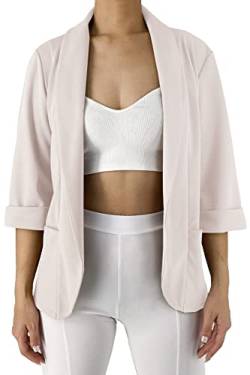 JOPHY & CO. Blazer Damenjacke mit Taschen (Code 5572) (M, Beige) von JOPHY & CO.