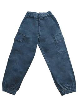 JOPHY & CO. Cargohose für Mädchen Streetwear mit mehreren Taschen (Code 8800), denim, 8 Jahre von JOPHY & CO.