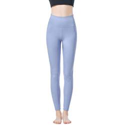 JOPHY & CO. Damen-Leggings, lang, bi-elastisch, aus Stoff (Artikelnummer: 9839), Lila, L Schlank von JOPHY & CO.