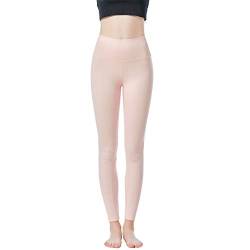 JOPHY & CO. Leggings für Damen, Bielastisch, hohe Taille, für Fitness, Sport, Yoga-Hose, weich, elastisch (Cod. 9839), Rosa, M von JOPHY & CO.