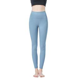 JOPHY & CO. Leggings für Damen, Bielastisch, hohe Taille, für Fitness, Sport, Yoga-Hose, weich, elastisch (Cod. 9839), denim, L von JOPHY & CO.