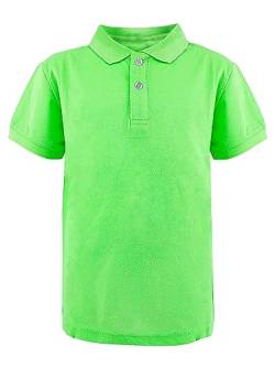 JOPHY & CO. Poloshirt für Schultraining, kurzärmelig und lang, für Kinder und Jugendliche, Unisex, Artikelnummer 2900, 2904 Apfel, 12 Jahre von JOPHY & CO.