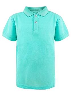 JOPHY & CO. Poloshirt für Schultraining, kurzärmelig und lang, für Kinder und Jugendliche, Unisex, Artikelnummer 2900, 2904 Verdino, 6 Jahre von JOPHY & CO.