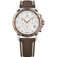 JOWISSA Chronograph Jowissa LeWy 9 Herrenuhr J7.106.L Chronograph Silikon braun, (1-tlg) von JOWISSA