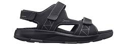 JOYA Alexander Black - Herren Sandalen aus Nubukleder - 41 von JOYA