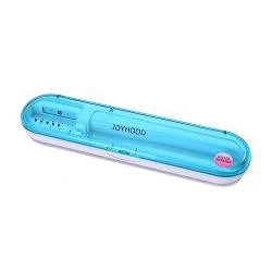 Tragbare UV-C-Aufbewahrungsbox für intelligente UV-Zahnbürsten, Reisezahnbürstensterilisator, tiefe und schnelle Desinfektion, geeignet für Reisen und den Heimgebrauch, universelle Zahnbürste (B) von JOYHOOD