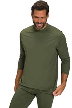 JP 1880 Funktions-Unterhemd, Skiwear, Thermo, Langarm, warm, Rundhalsausschnitt, bis 8 XL dunkel Khaki 8XL 811837430-8XL von JP 1880