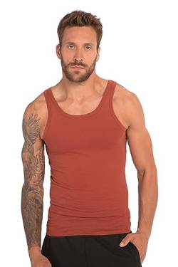 JP 1880 Herren, Oeko-TEX, Tanktop Unterhemden, gebrannter Ton, 58 von JP 1880