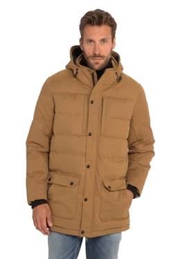 JP 1880 Herren, Outdoor, Kapuze, 2-Wege-Zipper Parka, tabakbraun, 4XL Größen von JP 1880