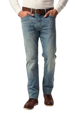 JP 1880 Herren, Straight, Bauchfit Jeans, Mattes Jeansblau, 62 von JP 1880