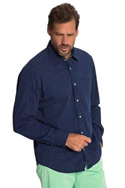 JP 1880 Herren 1 Hemd, Dark Blue Denim, 58 von JP 1880