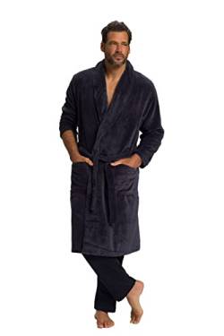 JP 1880 Herren Bademantel Mikrofaser ROBE, grau, 5XL von JP 1880