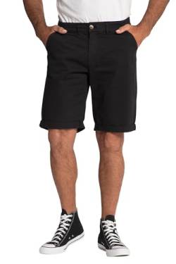 JP 1880 Herren Bauchfit Chino Bermuda Hose, Schwarz, 56 EU von JP 1880