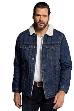 JP 1880 Herren Größen, Jacken kurz Jeansjacke, Blue Denim, 3XL von JP 1880