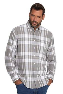 JP 1880 Herren Hemd, Mf, Bd, 1 Hemd, Graphitgrau, 3XL EU von JP 1880