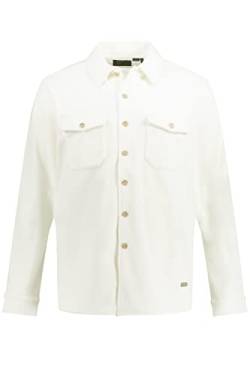 JP 1880 Herren Hemd, Overshirt 1 Hemd, Cremeweiß, 3XL EU von JP 1880