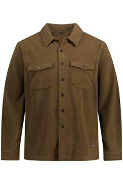 JP 1880 Herren Hemd, Overshirt 1 Hemd, Tannengrün, 5XL EU von JP 1880