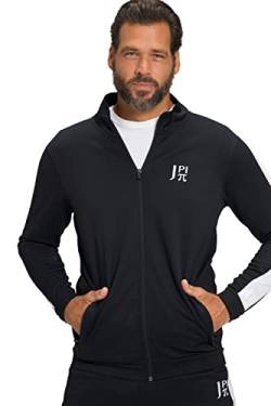 JP 1880 Herren Jay-PI, Stehkragen, Schulterstreifen, bis 8X Trainingsjacke, schwarz, 3XL von JP 1880