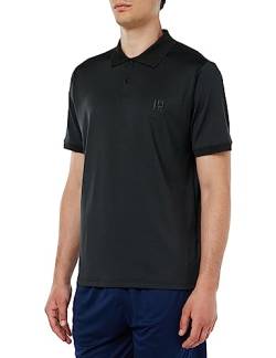 JP 1880 Herren Jay-PI Poloshirt, Golf, Halbarm Polohemd, schwarz, 7XL von JP 1880