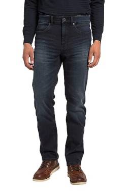 JP 1880 Herren Jeans, FLEXNAMIC, Straight Fit, 5-Pocket, bis Gr. 36/72 Jeanshose, Dark Blue Denim, 46 von JP 1880