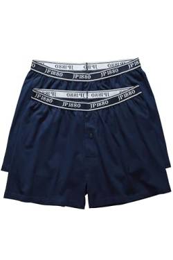 JP 1880 Herren große Größen Übergrößen Menswear L-8XL Boxershorts FLEXNAMIC®, 2er-Pack, Unterhose, bis Gr. 18 Nachtblau 9 803521130-9 von JP 1880