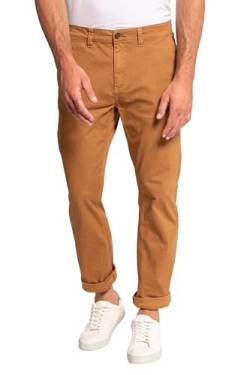 JP 1880 Herren große Größen Übergrößen Menswear L-8XL Chino Hose, Bauchfit, FLEXNAMIC®, 4-Pocket, Regular Fit Caramel 66 748444680-66 von JP 1880